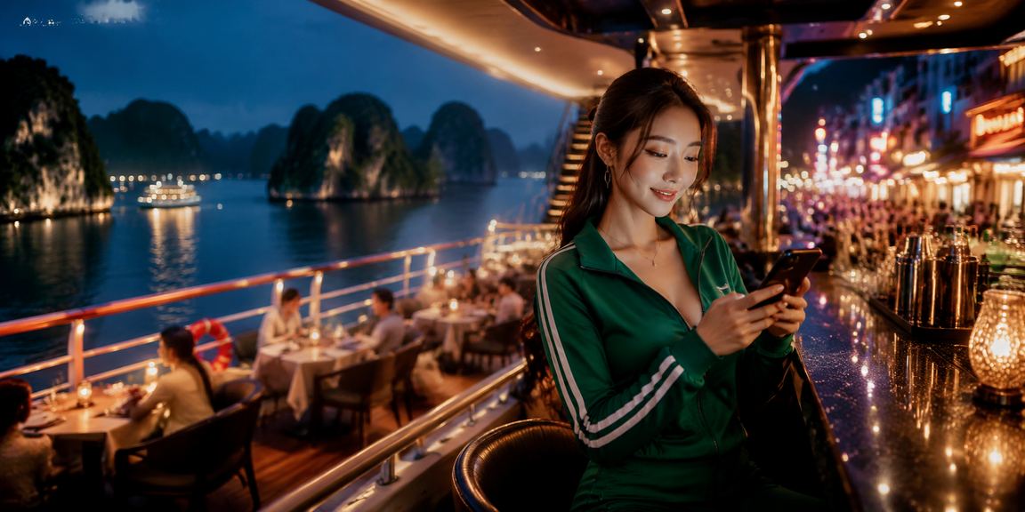 Người dùng Việt Nam trải nghiệm casino di động với cảnh vịnh Hạ Long
